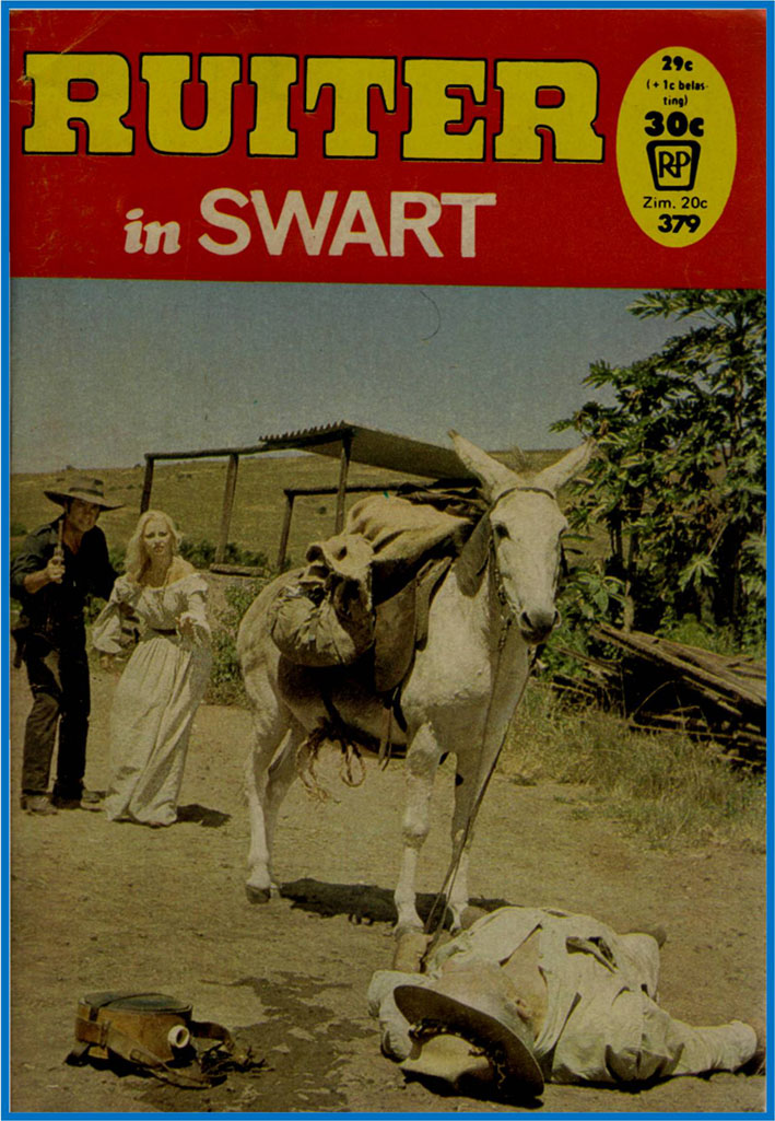 Ruiter in Swart